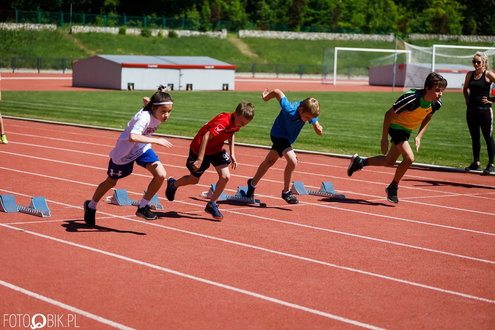Zdjęcie w galerii na portalu naszraciborz.pl: Lekkoatleci ZSOMS z awansem do finału wojewódzkiego [FOTO] wiadomości z regionu