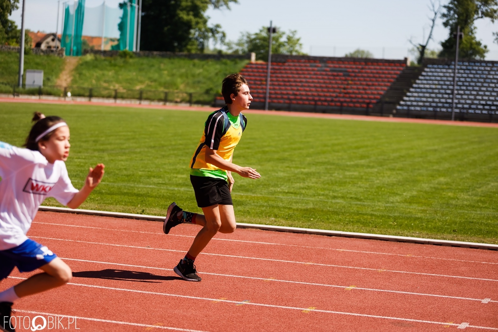 Zdjęcie w galerii na portalu naszraciborz.pl: Lekkoatleci ZSOMS z awansem do finału wojewódzkiego [FOTO] wiadomości z regionu