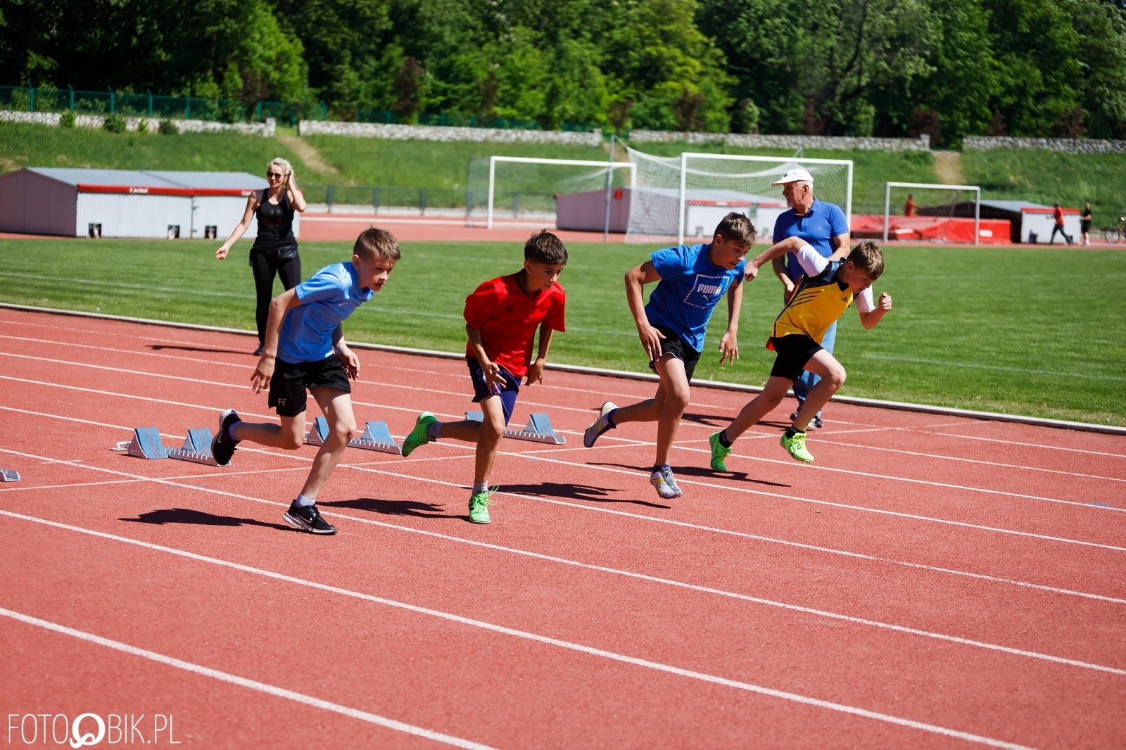 Zdjęcie w galerii na portalu naszraciborz.pl: Lekkoatleci ZSOMS z awansem do finału wojewódzkiego [FOTO] wiadomości z regionu
