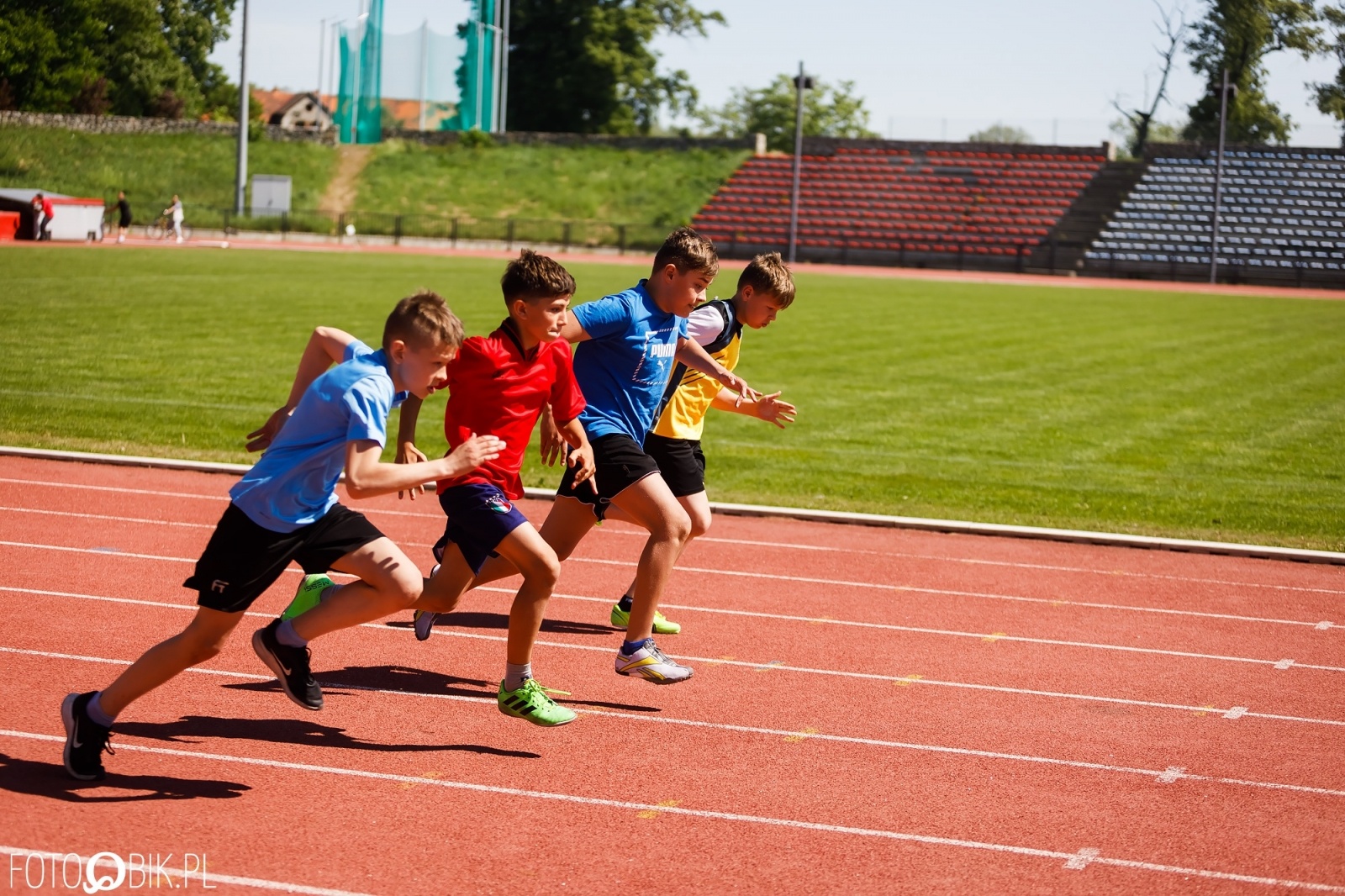 Zdjęcie w galerii na portalu naszraciborz.pl: Lekkoatleci ZSOMS z awansem do finału wojewódzkiego [FOTO] wiadomości z regionu