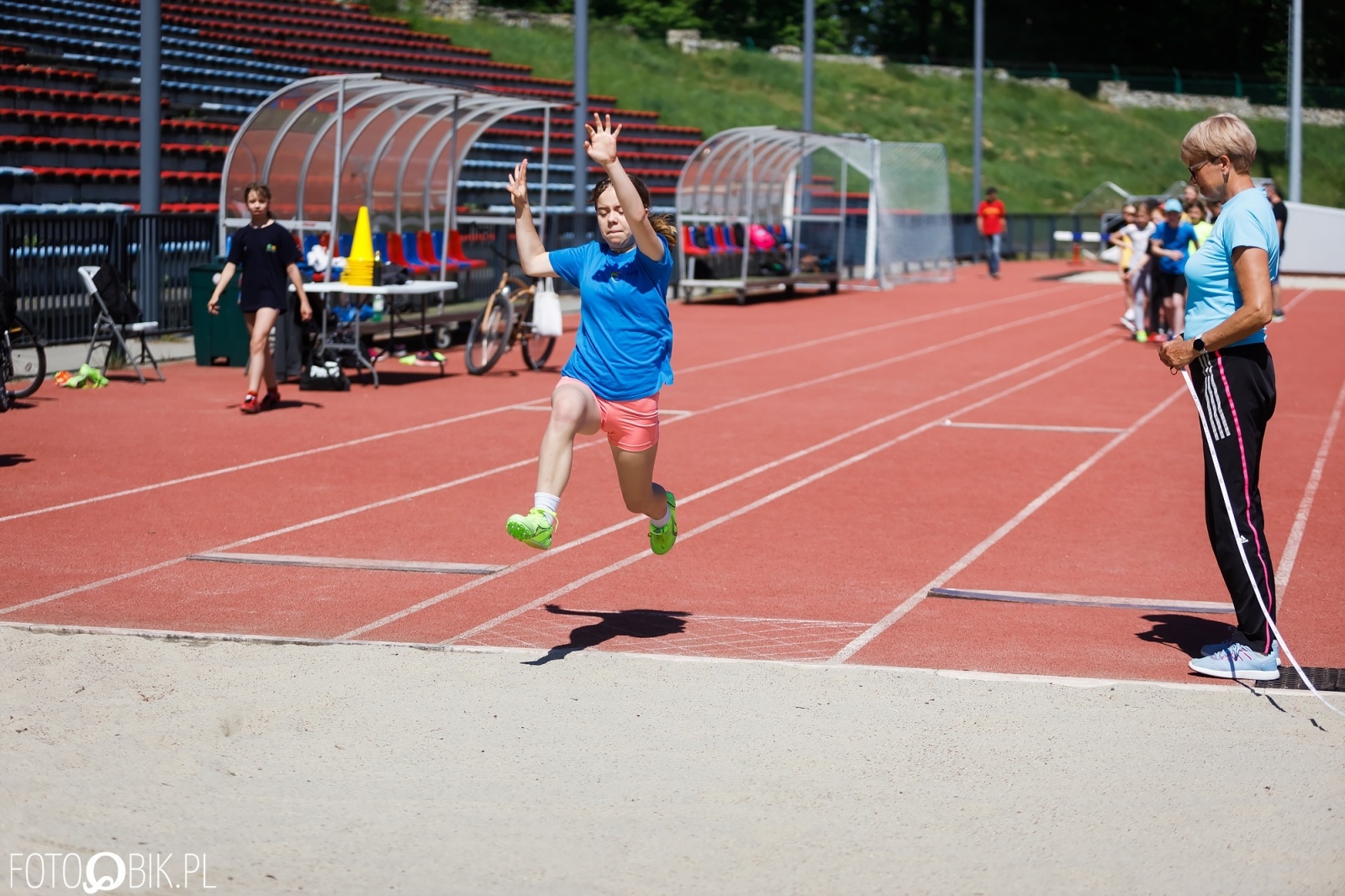Zdjęcie w galerii na portalu naszraciborz.pl: Lekkoatleci ZSOMS z awansem do finału wojewódzkiego [FOTO] wiadomości z regionu