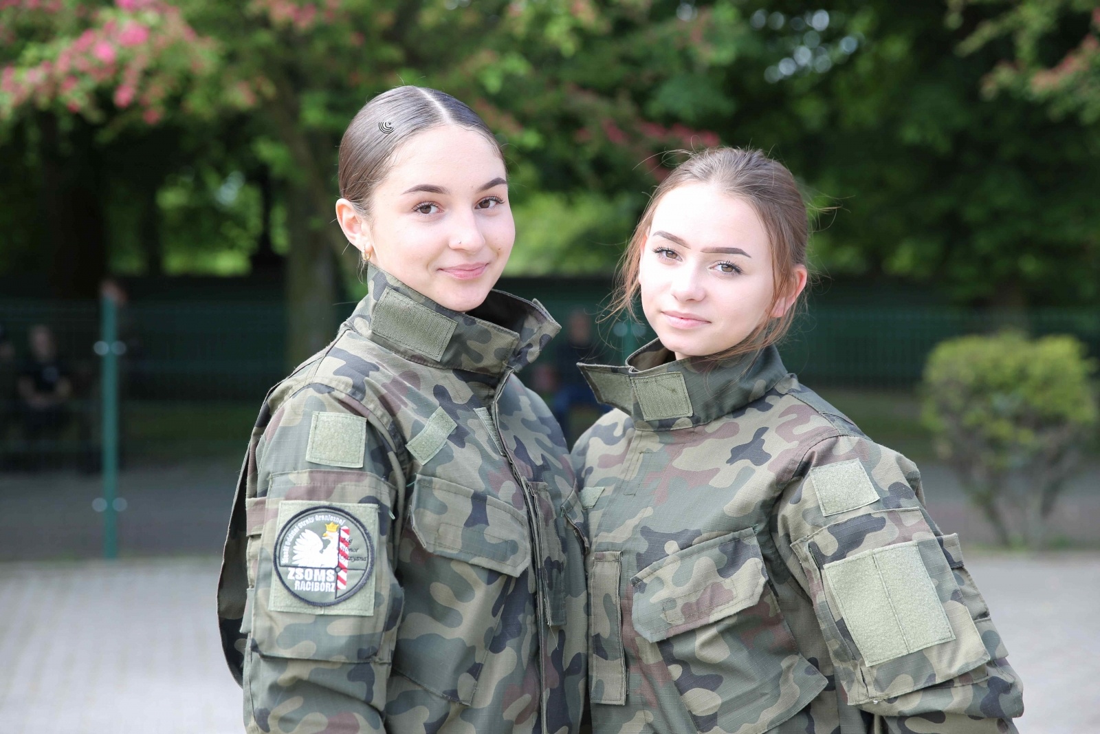 Zdjęcie w galerii na portalu naszraciborz.pl: Uroczyste ślubowanie patronackich klas Straży Granicznej w Raciborzu [FOTO i WIDEO] wiadomości z regionu