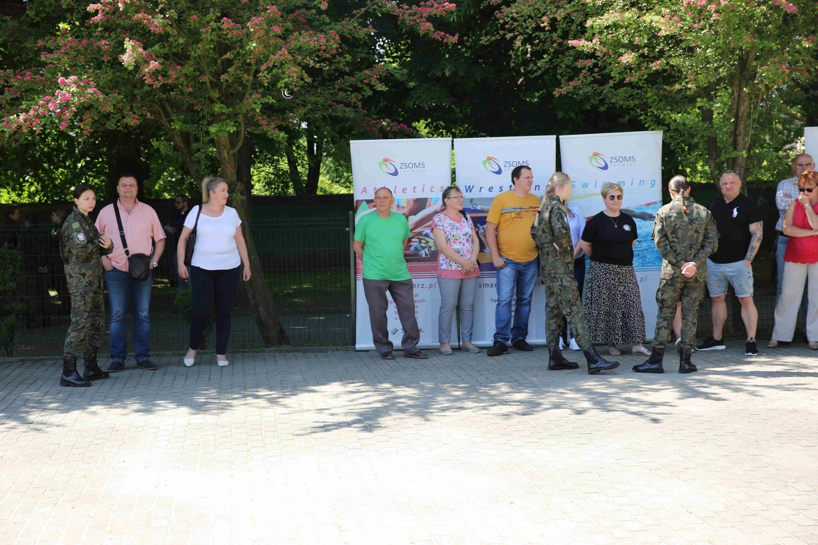 Zdjęcie w galerii na portalu naszraciborz.pl: Uroczyste ślubowanie patronackich klas Straży Granicznej w Raciborzu [FOTO i WIDEO] wiadomości z regionu