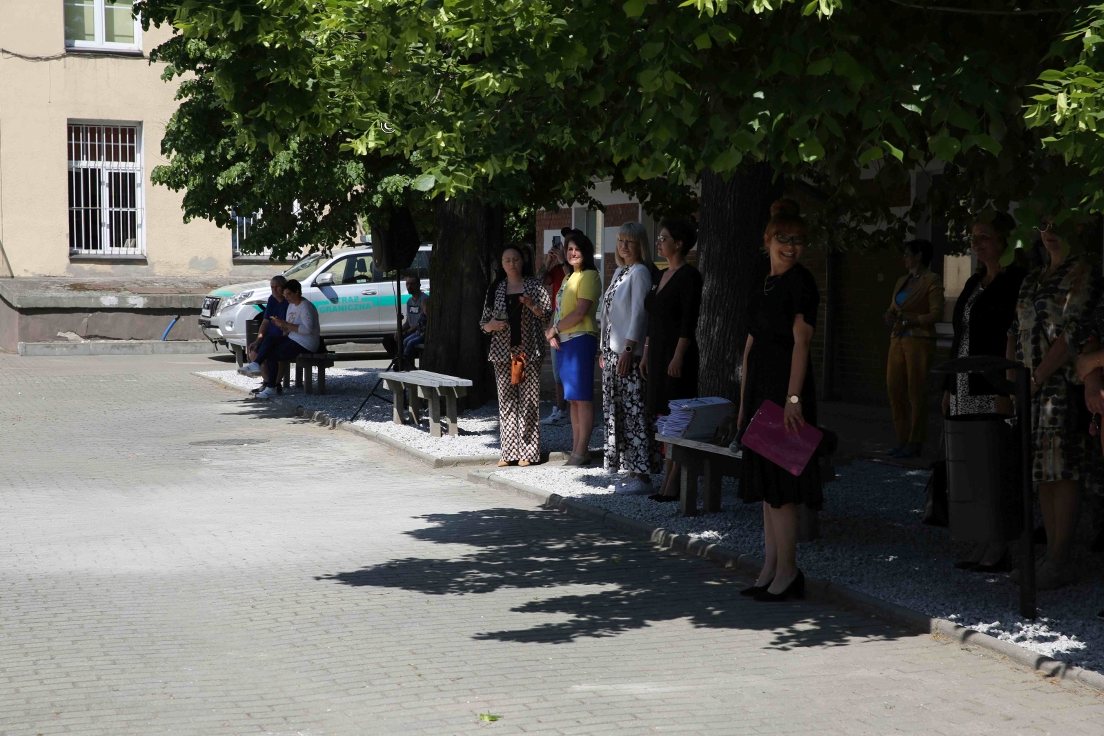 Zdjęcie w galerii na portalu naszraciborz.pl: Uroczyste ślubowanie patronackich klas Straży Granicznej w Raciborzu [FOTO i WIDEO] wiadomości z regionu