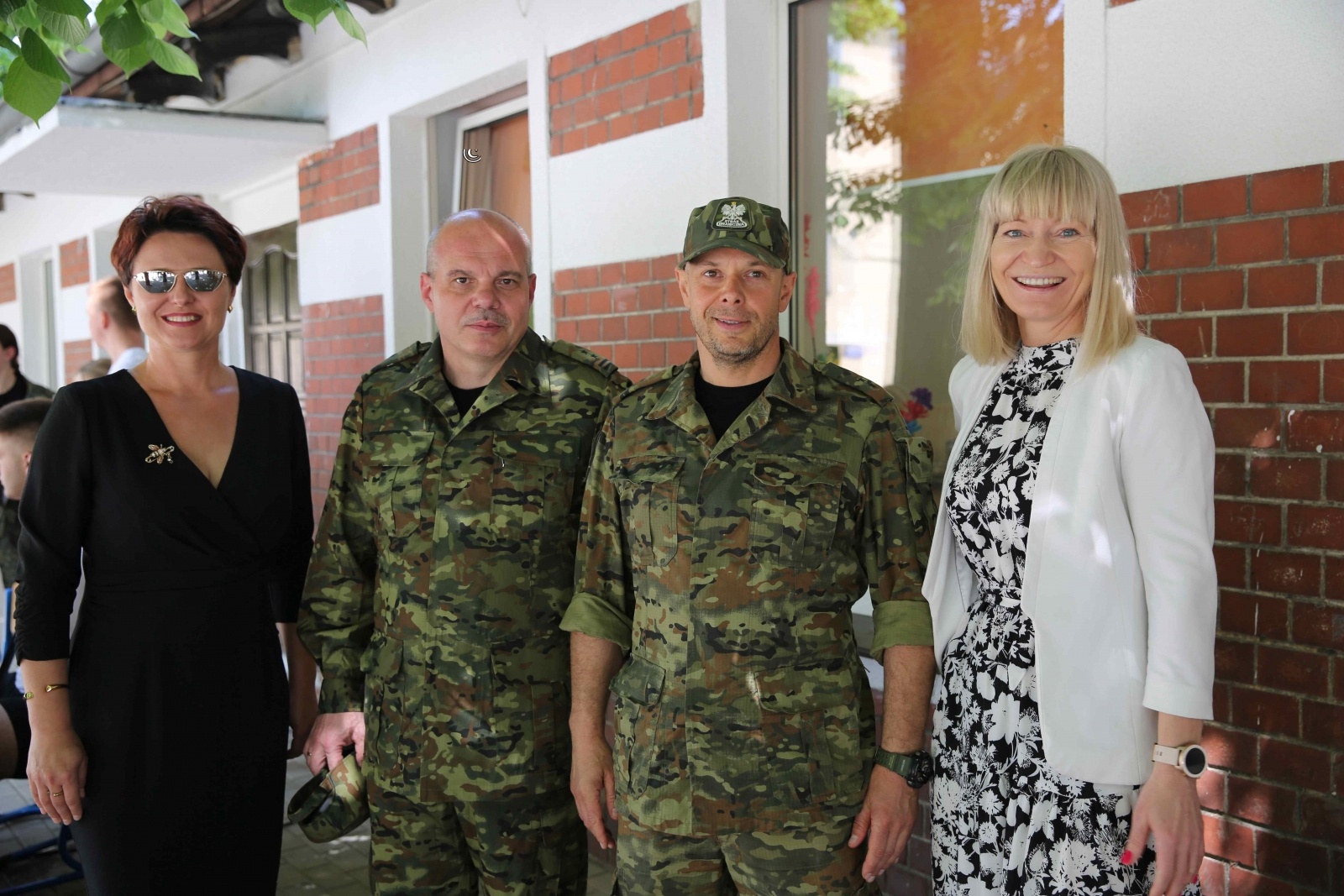 Zdjęcie w galerii na portalu naszraciborz.pl: Uroczyste ślubowanie patronackich klas Straży Granicznej w Raciborzu [FOTO i WIDEO] wiadomości z regionu