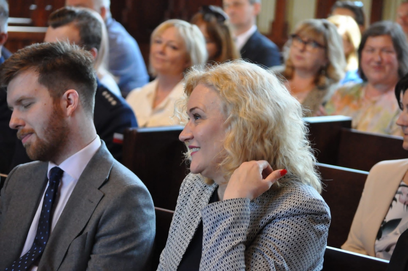 Zdjęcie w galerii na portalu naszraciborz.pl: Uroczyste ślubowanie patronackich klas Straży Granicznej w Raciborzu [FOTO i WIDEO] wiadomości z regionu