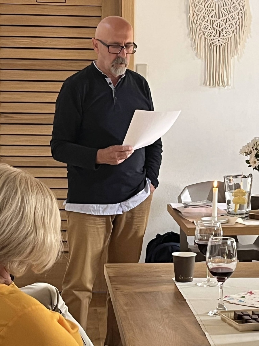 Zdjęcie w galerii na portalu naszraciborz.pl: W Epoce wybrzmiały nowe wiersze Aleksandra Pordzika wiadomości z regionu