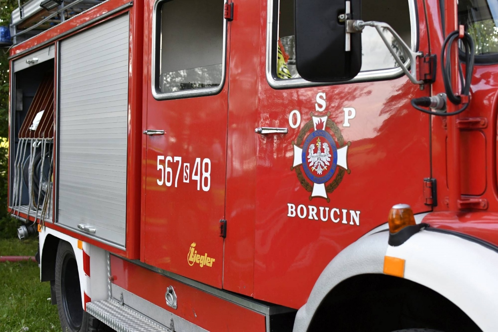 Zdjęcie w galerii na portalu naszraciborz.pl: Pożar kościoła w Pietraszynie. Cztery osoby ranne [FOTO i WIDEO z ĆWICZEŃ] wiadomości z regionu