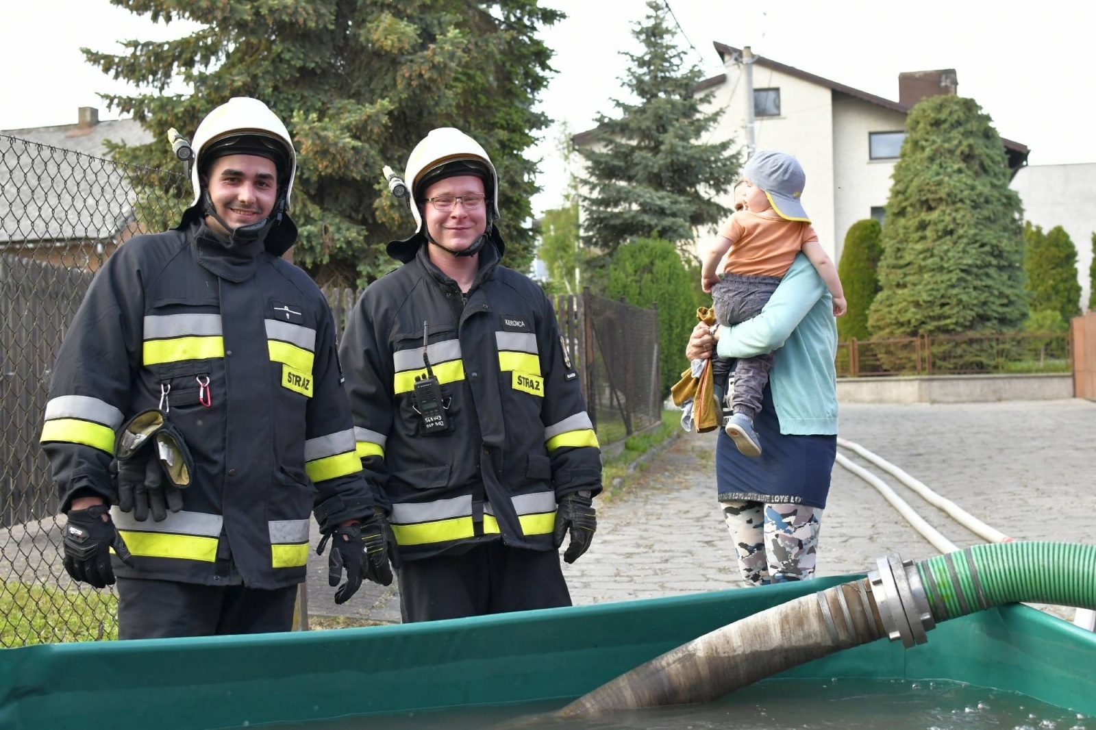 Zdjęcie w galerii na portalu naszraciborz.pl: Pożar kościoła w Pietraszynie. Cztery osoby ranne [FOTO i WIDEO z ĆWICZEŃ] wiadomości z regionu