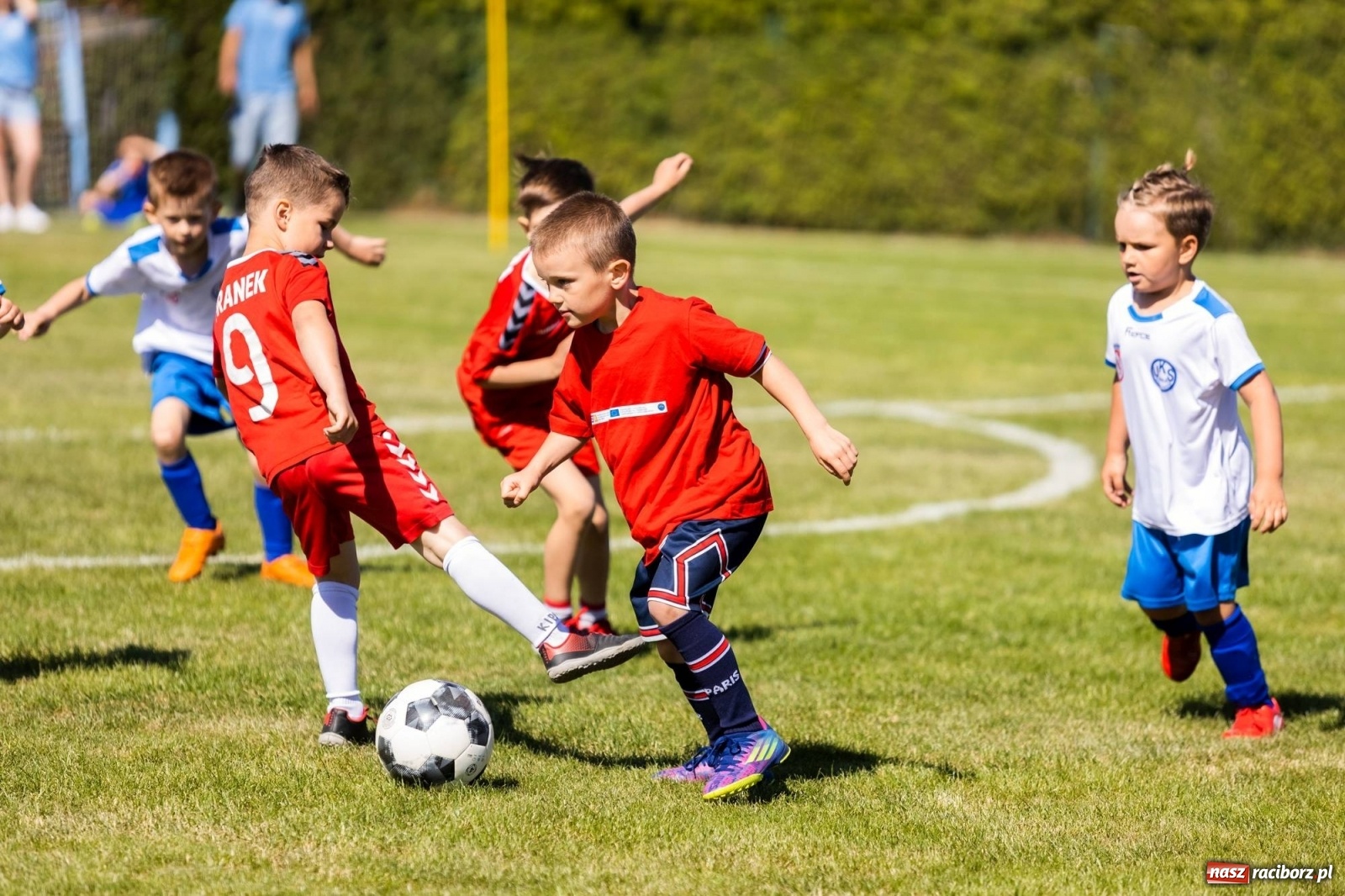Zdjęcie w galerii na portalu naszraciborz.pl: Najmłodsi walczyli o każdą piłkę. II Turniej Małych Bajtlów w Markowicach [FOTO] wiadomości z regionu