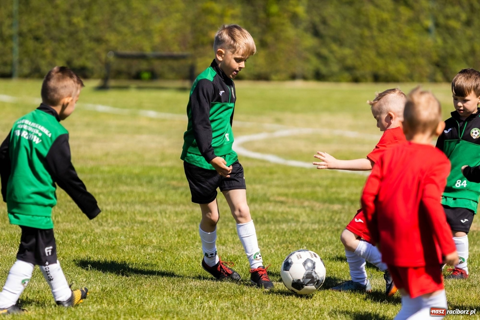Zdjęcie w galerii na portalu naszraciborz.pl: Najmłodsi walczyli o każdą piłkę. II Turniej Małych Bajtlów w Markowicach [FOTO] wiadomości z regionu