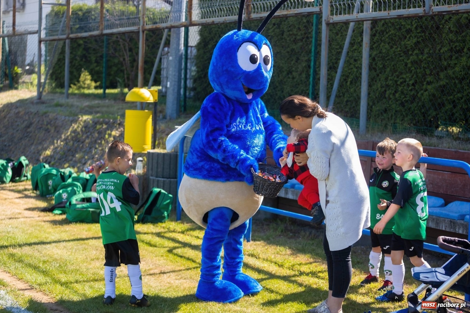Zdjęcie w galerii na portalu naszraciborz.pl: Najmłodsi walczyli o każdą piłkę. II Turniej Małych Bajtlów w Markowicach [FOTO] wiadomości z regionu