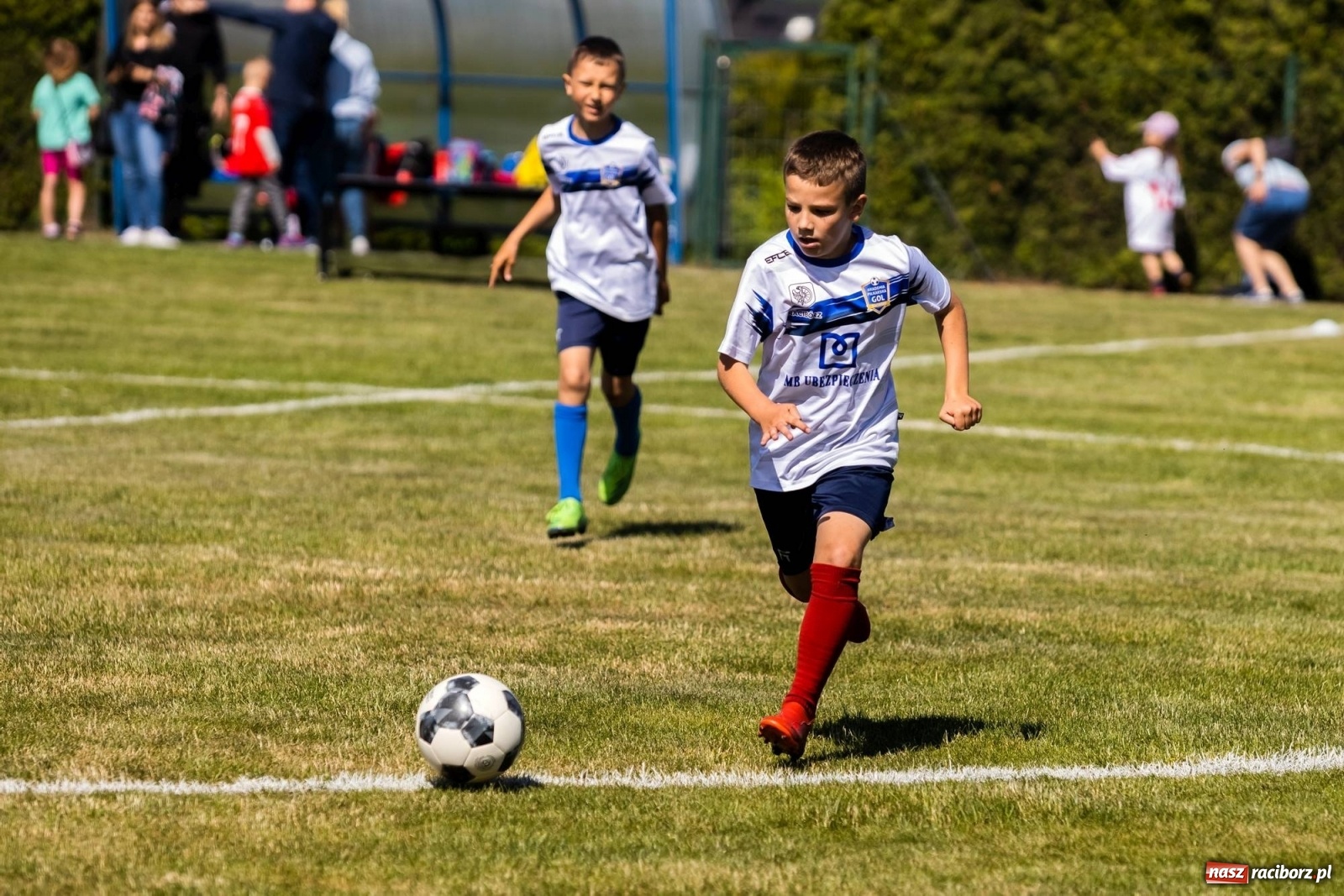 Zdjęcie w galerii na portalu naszraciborz.pl: Najmłodsi walczyli o każdą piłkę. II Turniej Małych Bajtlów w Markowicach [FOTO] wiadomości z regionu