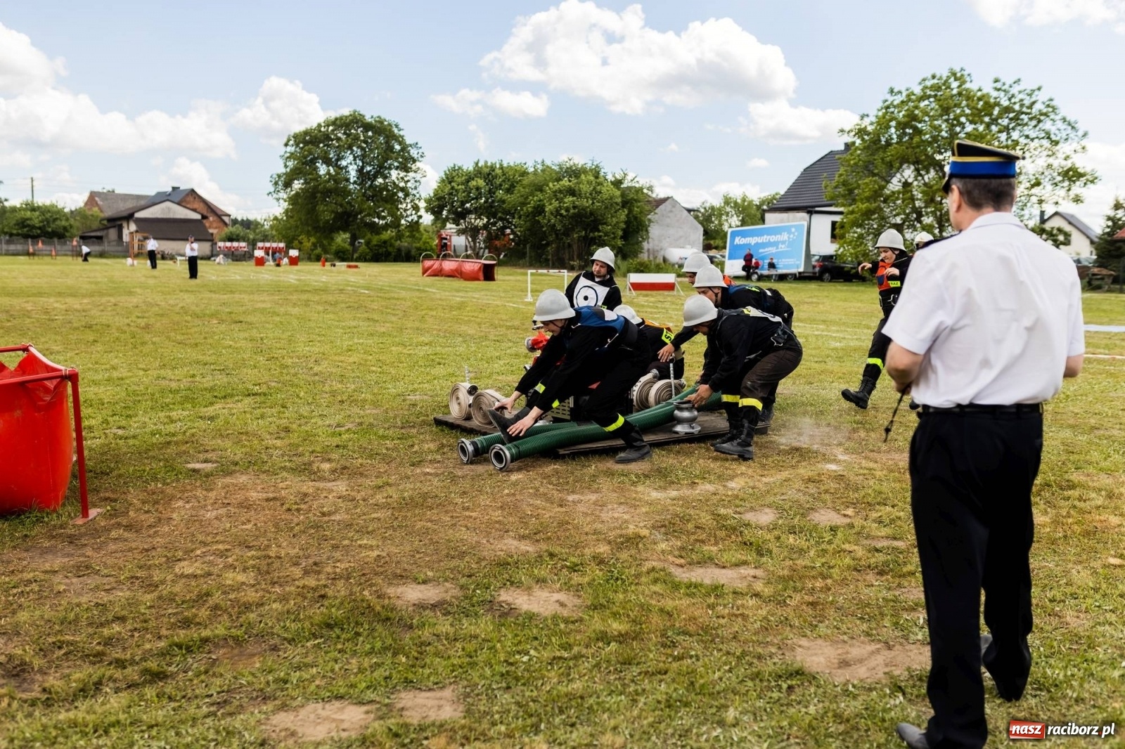 Zdjęcie w galerii na portalu naszraciborz.pl: Zawody OSP gminy Nędza. Górki Śląskie z najważniejszym trofeum wiadomości z regionu