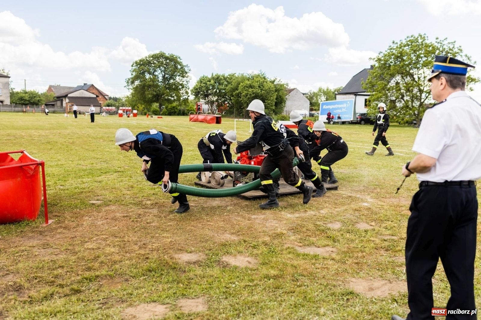 Zdjęcie w galerii na portalu naszraciborz.pl: Zawody OSP gminy Nędza. Górki Śląskie z najważniejszym trofeum wiadomości z regionu