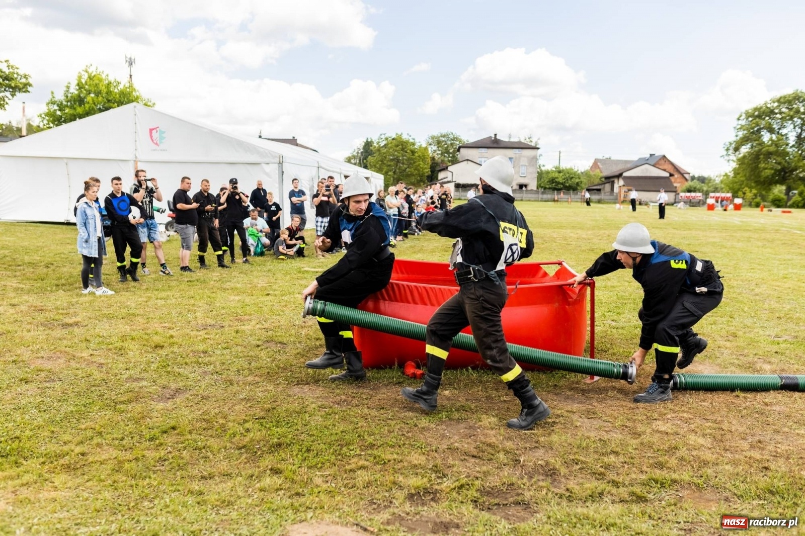 Zdjęcie w galerii na portalu naszraciborz.pl: Zawody OSP gminy Nędza. Górki Śląskie z najważniejszym trofeum wiadomości z regionu