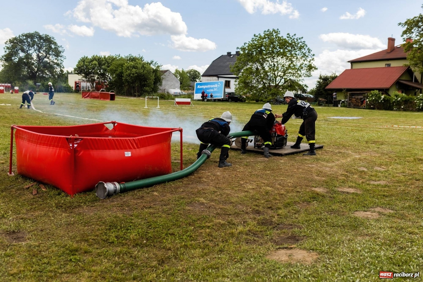 Zdjęcie w galerii na portalu naszraciborz.pl: Zawody OSP gminy Nędza. Górki Śląskie z najważniejszym trofeum wiadomości z regionu