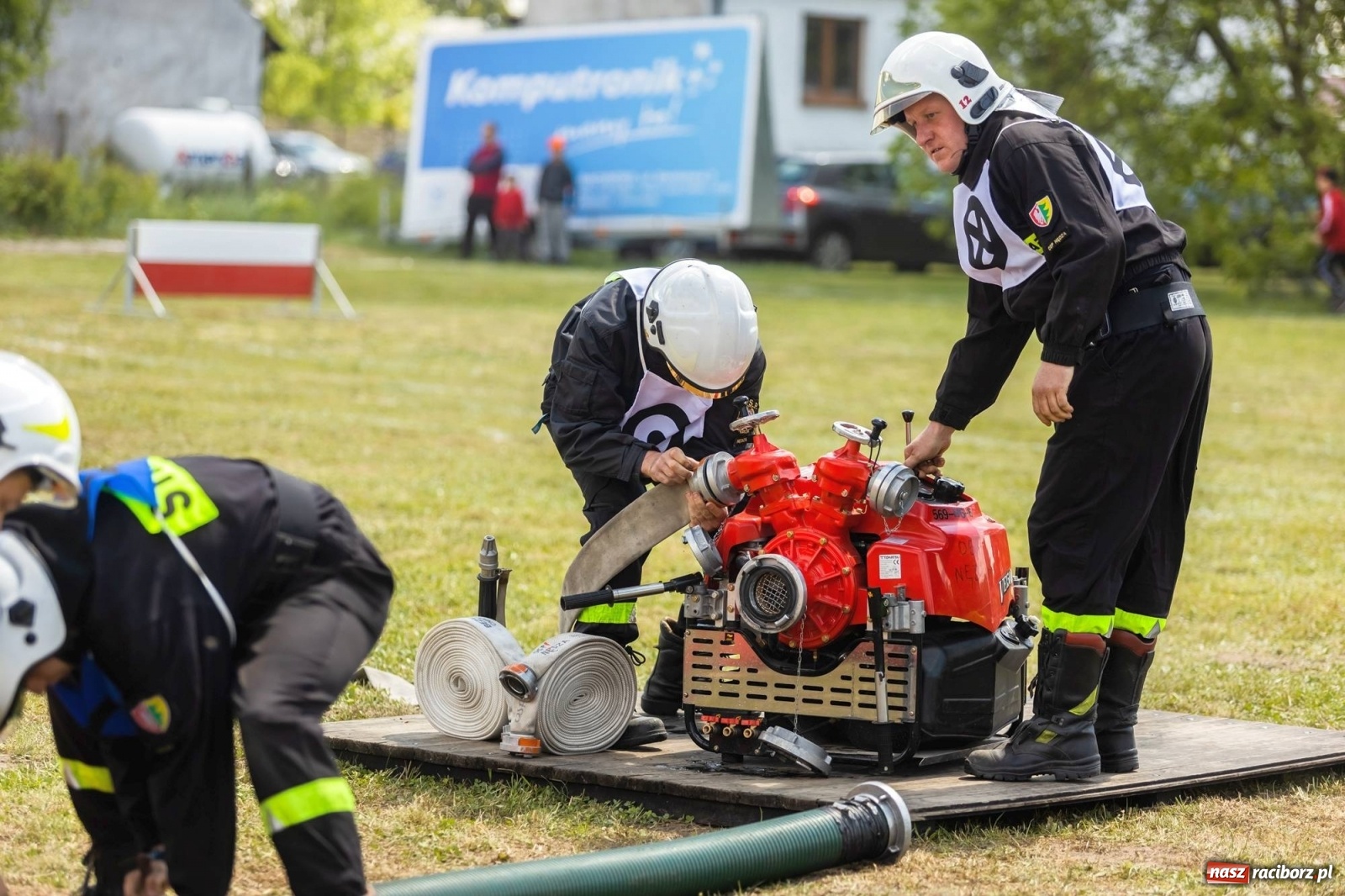 Zdjęcie w galerii na portalu naszraciborz.pl: Zawody OSP gminy Nędza. Górki Śląskie z najważniejszym trofeum wiadomości z regionu