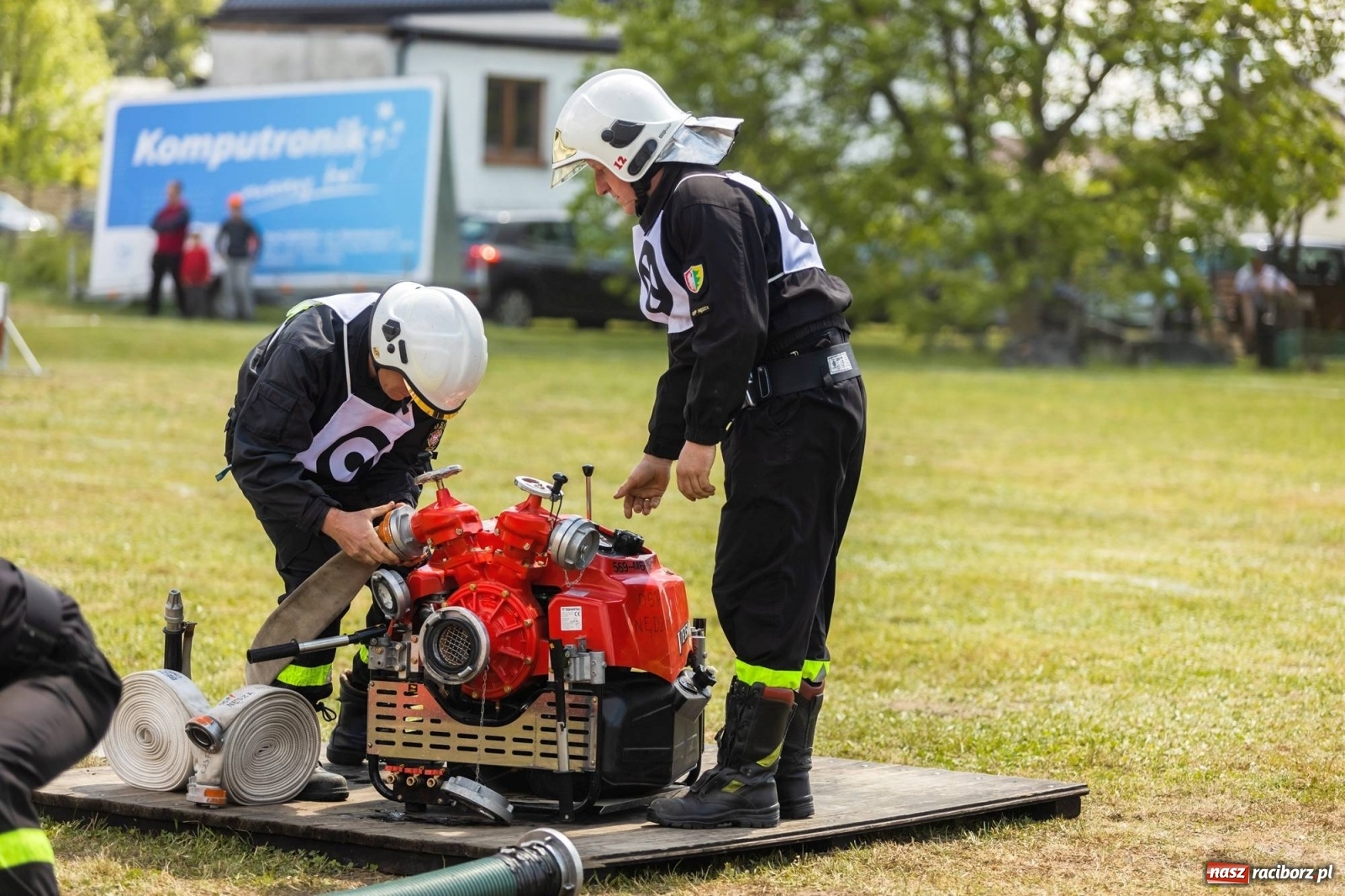 Zdjęcie w galerii na portalu naszraciborz.pl: Zawody OSP gminy Nędza. Górki Śląskie z najważniejszym trofeum wiadomości z regionu