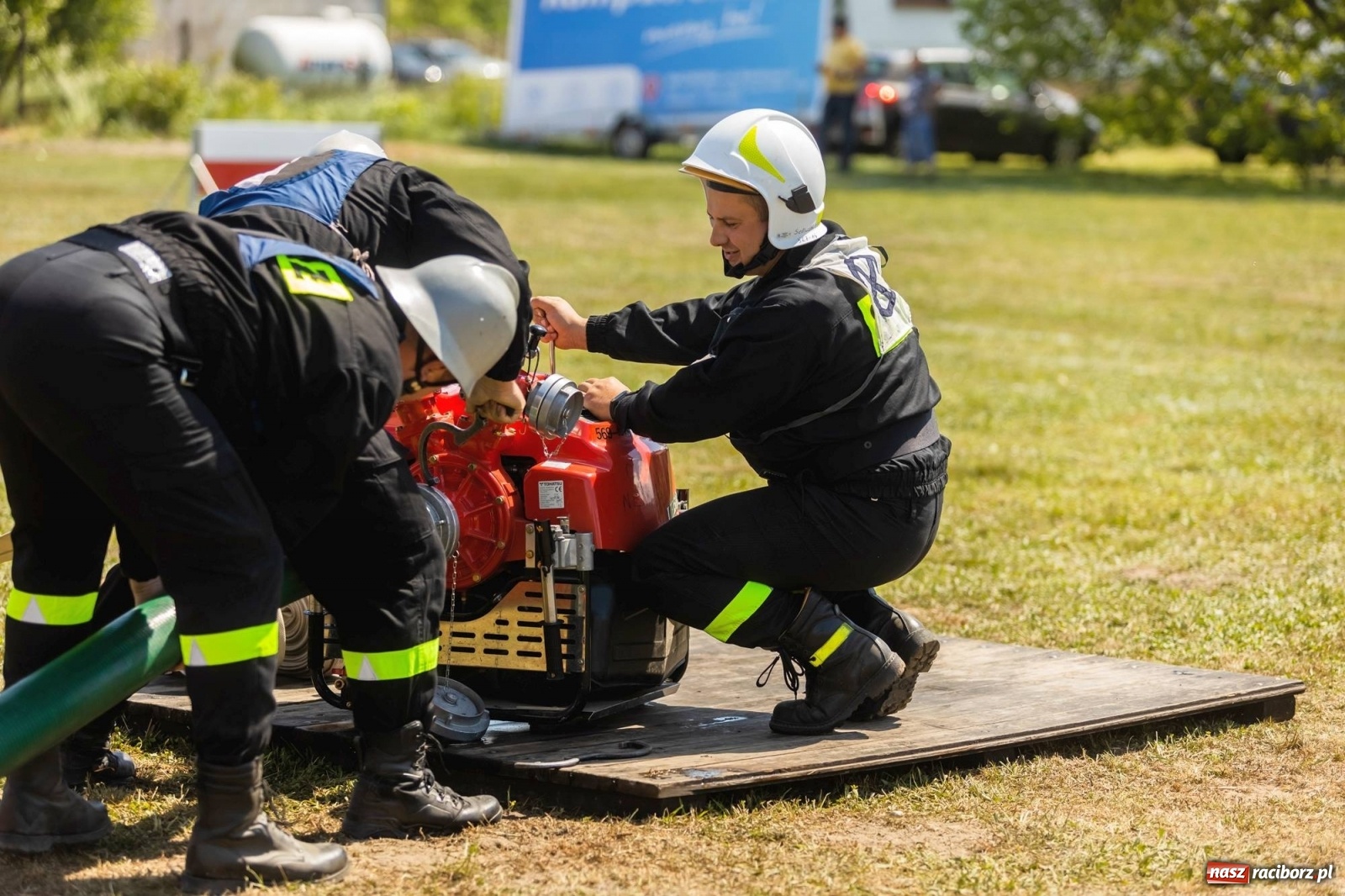 Zdjęcie w galerii na portalu naszraciborz.pl: Zawody OSP gminy Nędza. Górki Śląskie z najważniejszym trofeum wiadomości z regionu