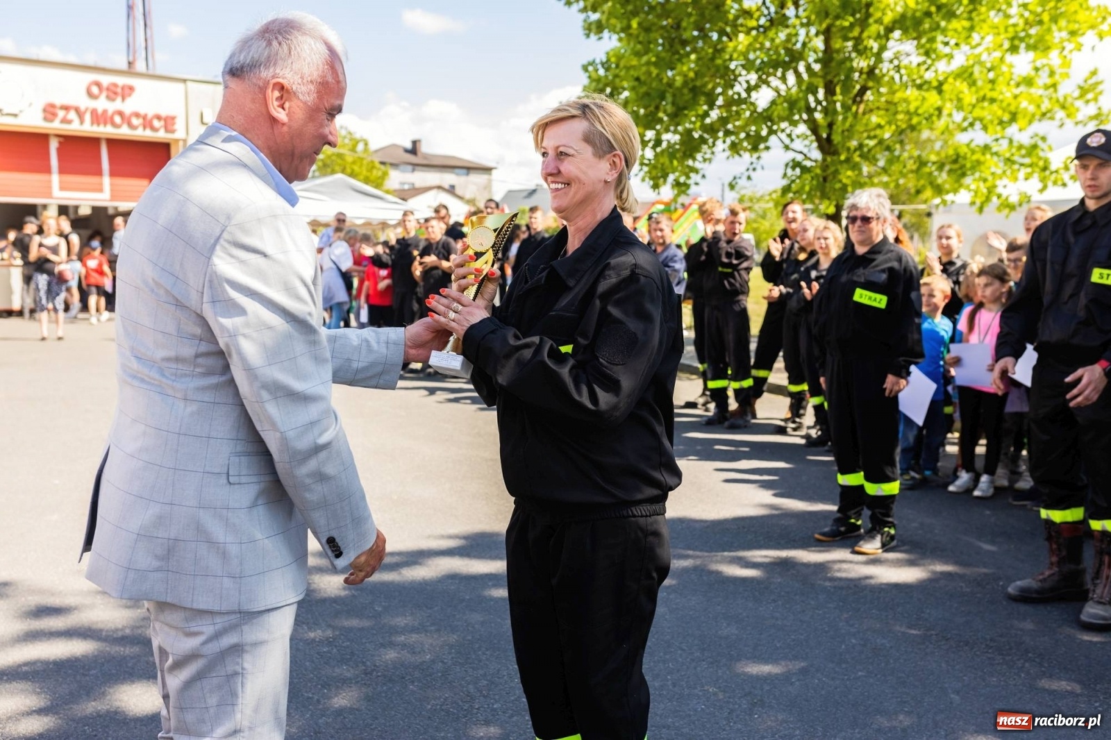 Zdjęcie w galerii na portalu naszraciborz.pl: Zawody OSP gminy Nędza. Górki Śląskie z najważniejszym trofeum wiadomości z regionu