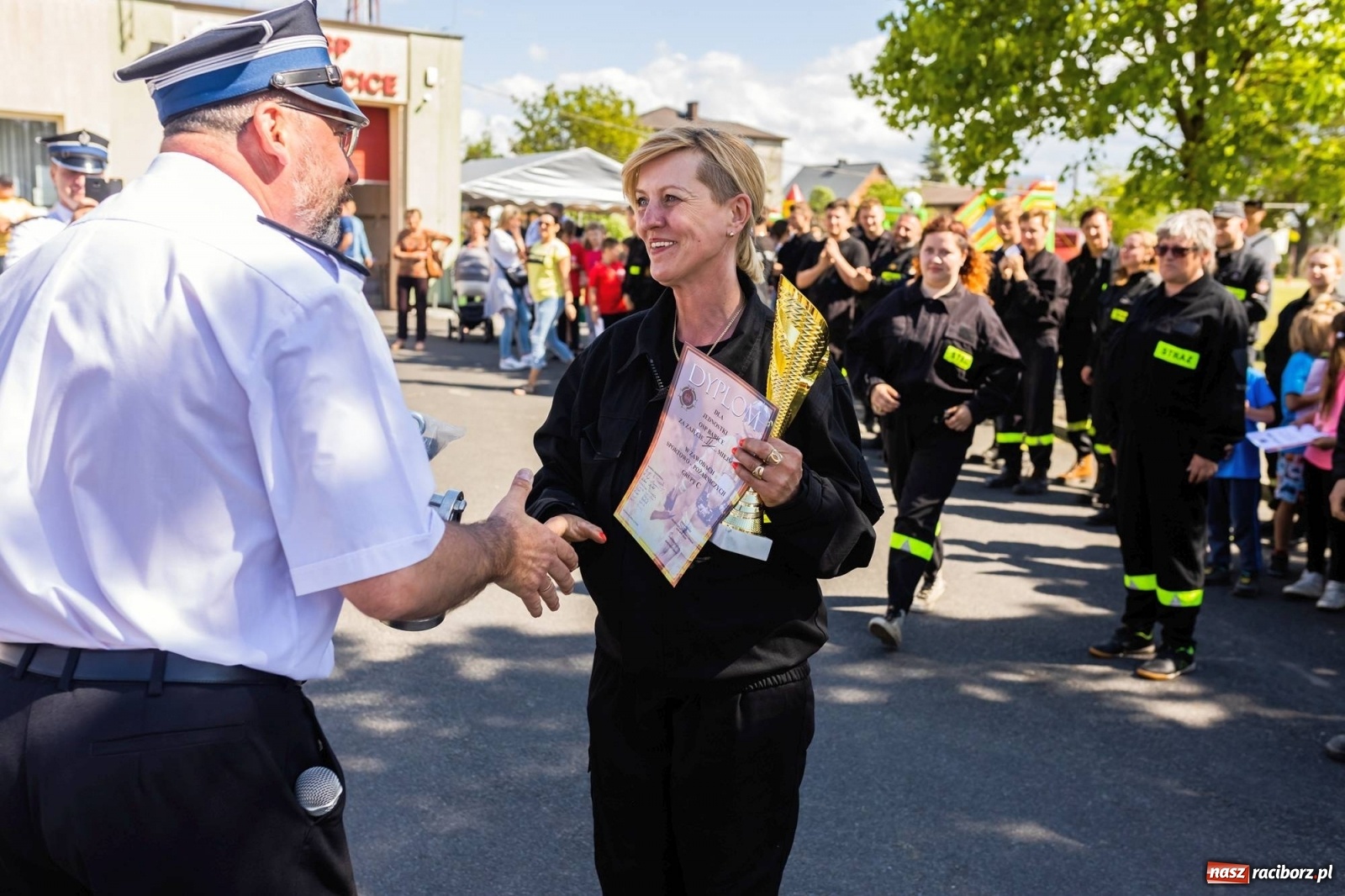 Zdjęcie w galerii na portalu naszraciborz.pl: Zawody OSP gminy Nędza. Górki Śląskie z najważniejszym trofeum wiadomości z regionu