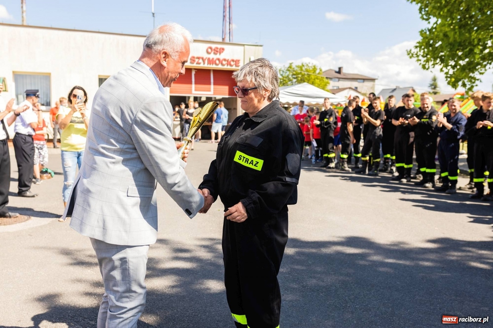 Zdjęcie w galerii na portalu naszraciborz.pl: Zawody OSP gminy Nędza. Górki Śląskie z najważniejszym trofeum wiadomości z regionu