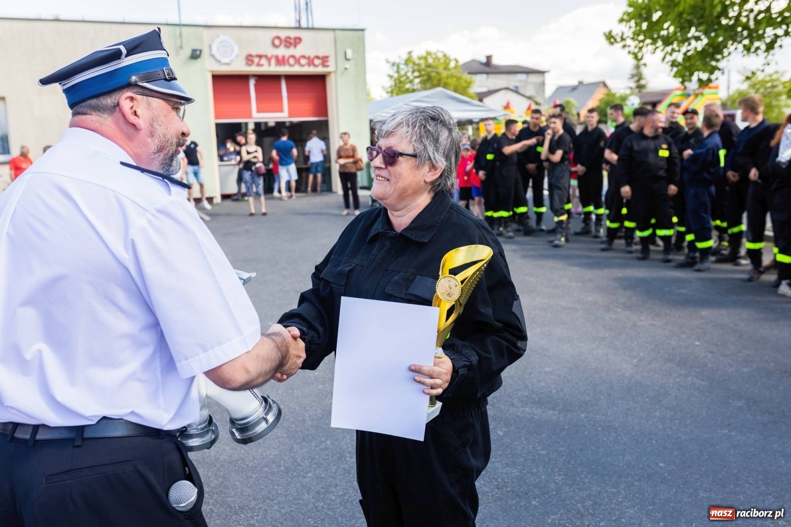 Zdjęcie w galerii na portalu naszraciborz.pl: Zawody OSP gminy Nędza. Górki Śląskie z najważniejszym trofeum wiadomości z regionu