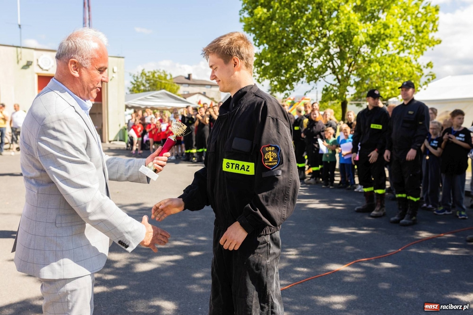 Zdjęcie w galerii na portalu naszraciborz.pl: Zawody OSP gminy Nędza. Górki Śląskie z najważniejszym trofeum wiadomości z regionu