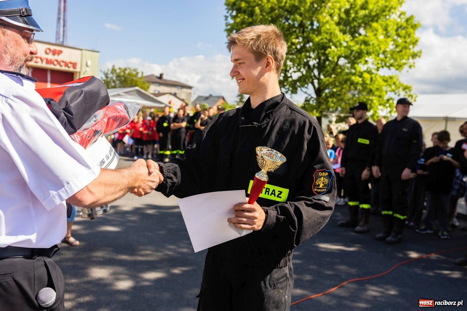 Zdjęcie w galerii na portalu naszraciborz.pl: Zawody OSP gminy Nędza. Górki Śląskie z najważniejszym trofeum wiadomości z regionu