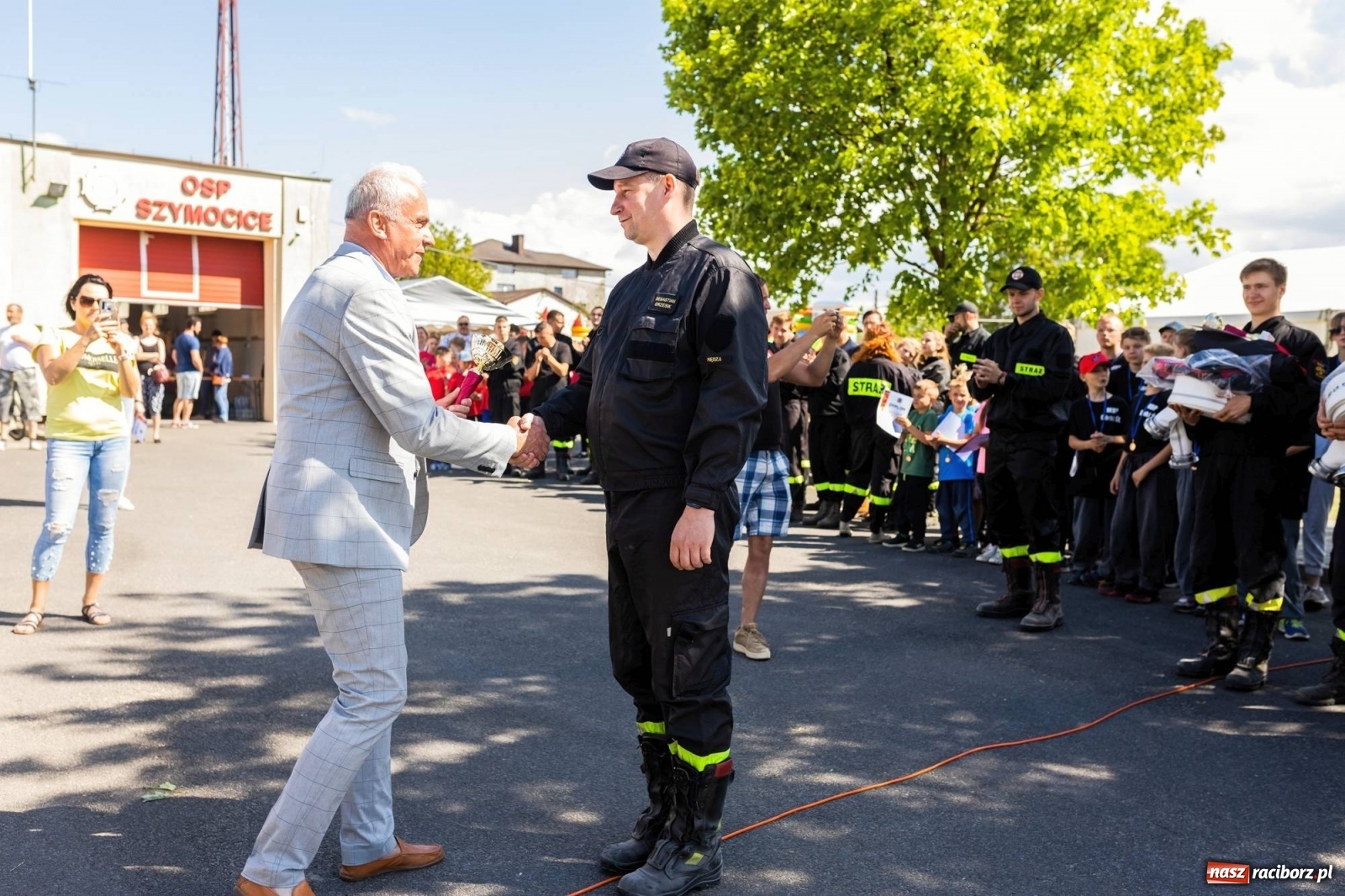 Zdjęcie w galerii na portalu naszraciborz.pl: Zawody OSP gminy Nędza. Górki Śląskie z najważniejszym trofeum wiadomości z regionu