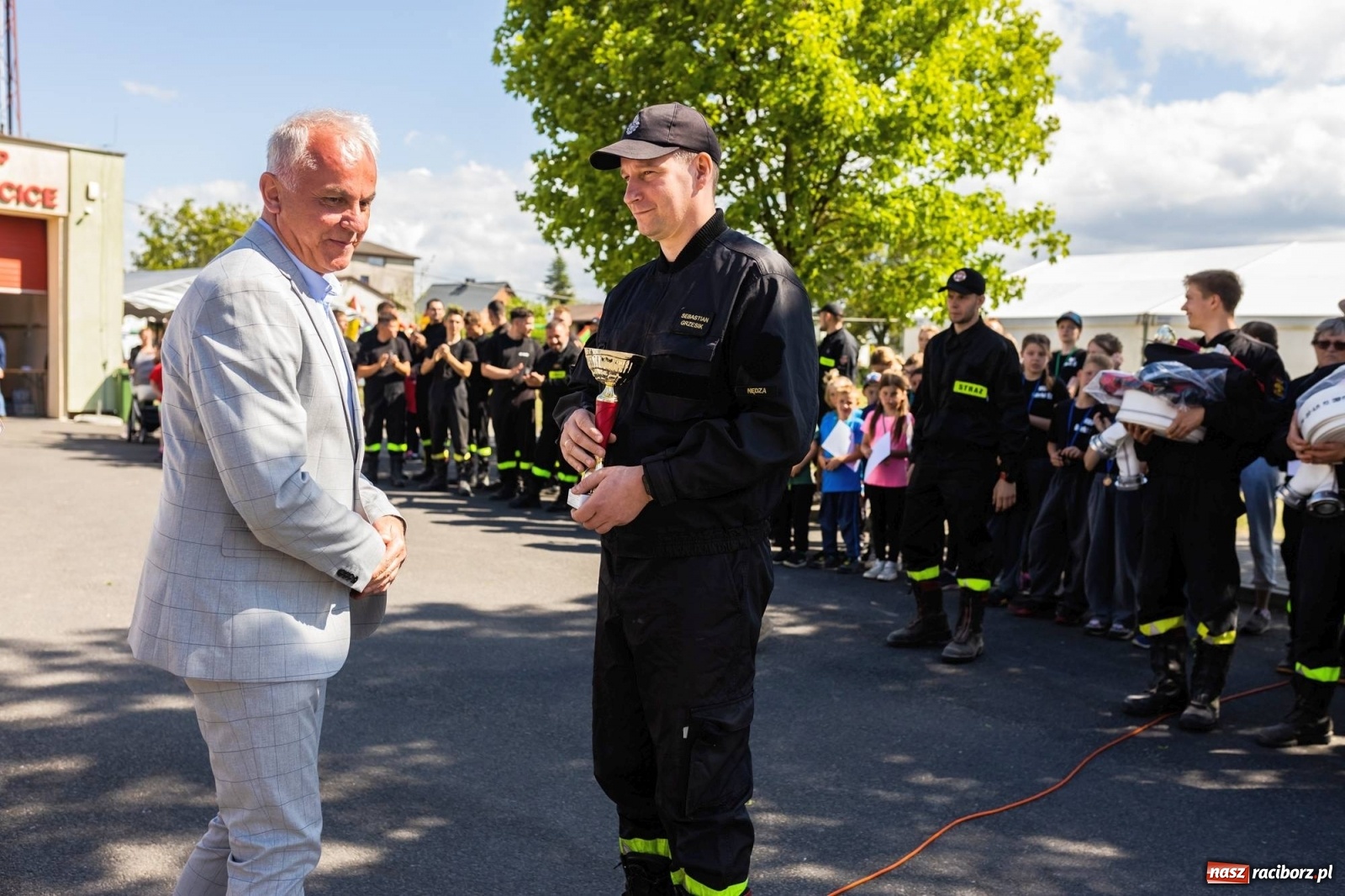 Zdjęcie w galerii na portalu naszraciborz.pl: Zawody OSP gminy Nędza. Górki Śląskie z najważniejszym trofeum wiadomości z regionu