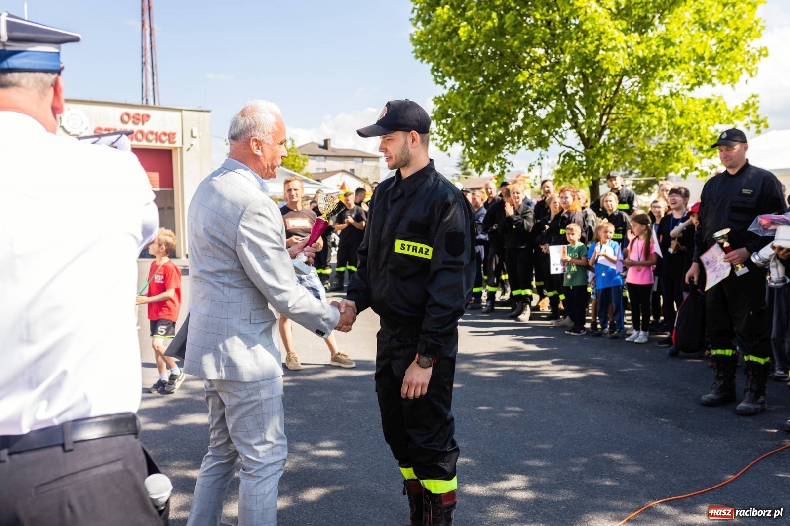Zdjęcie w galerii na portalu naszraciborz.pl: Zawody OSP gminy Nędza. Górki Śląskie z najważniejszym trofeum wiadomości z regionu