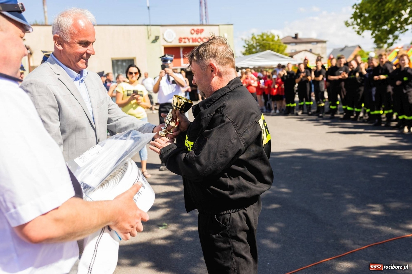 Zdjęcie w galerii na portalu naszraciborz.pl: Zawody OSP gminy Nędza. Górki Śląskie z najważniejszym trofeum wiadomości z regionu