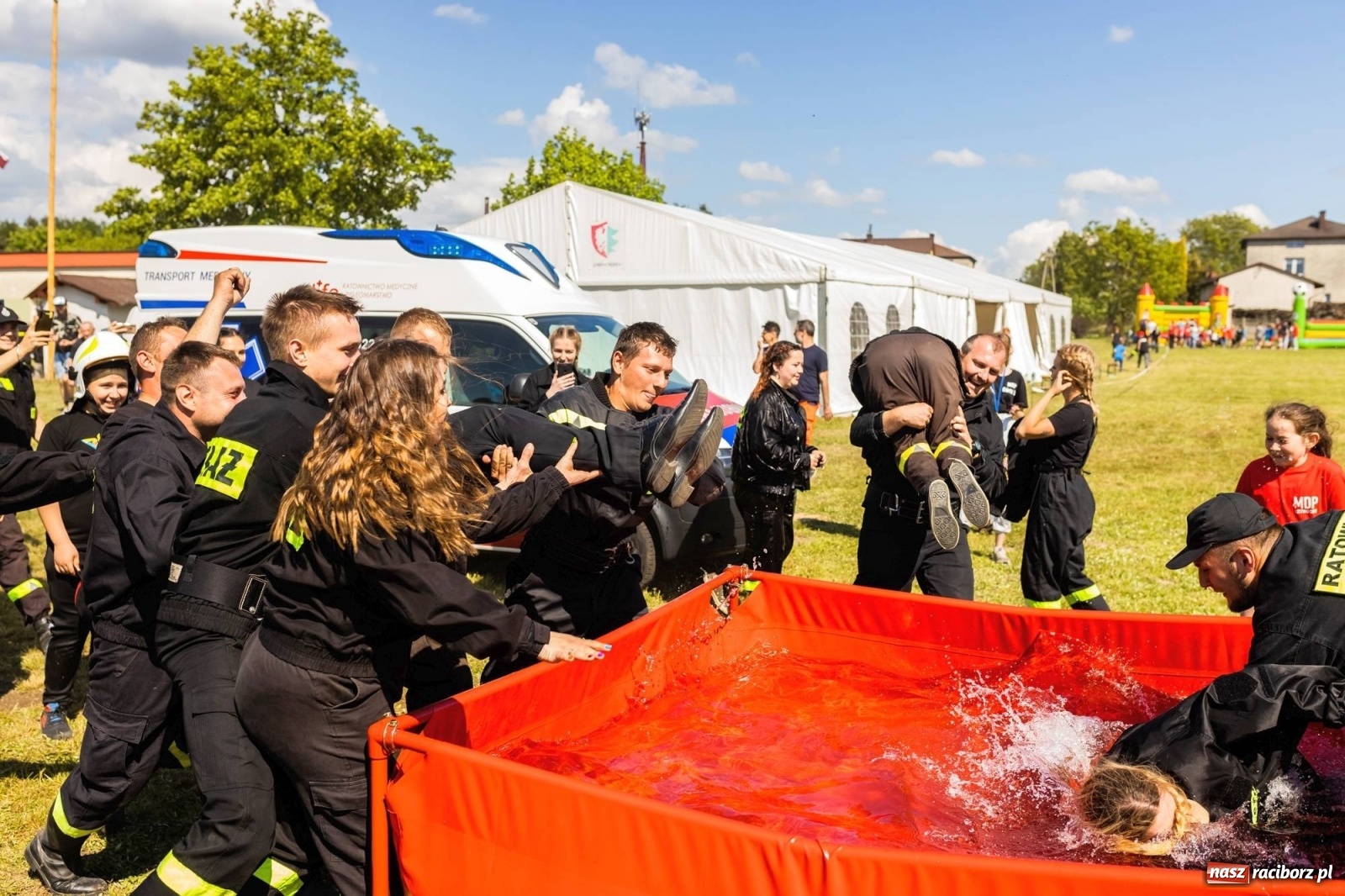 Zdjęcie w galerii na portalu naszraciborz.pl: Zawody OSP gminy Nędza. Górki Śląskie z najważniejszym trofeum wiadomości z regionu