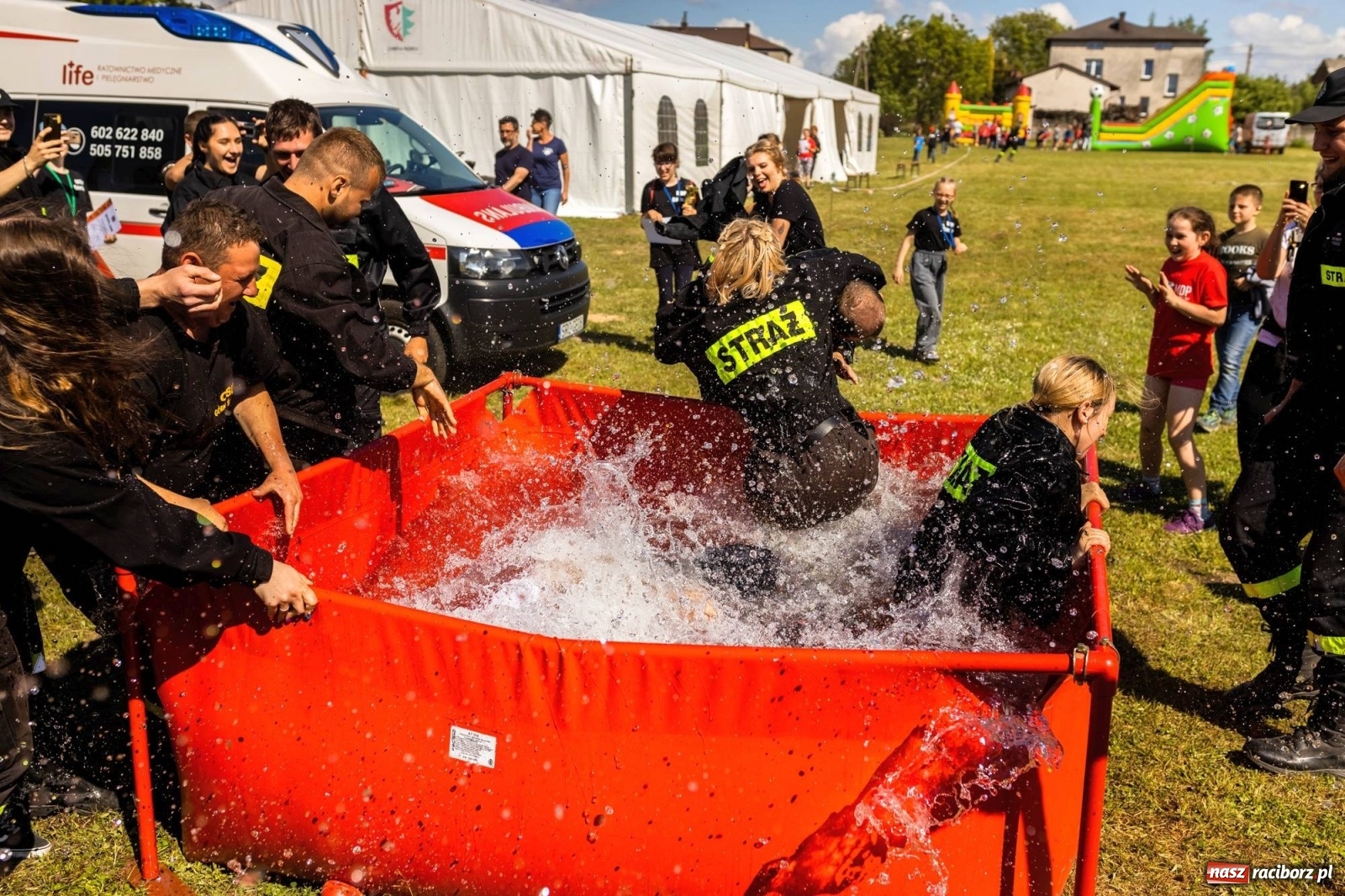 Zdjęcie w galerii na portalu naszraciborz.pl: Zawody OSP gminy Nędza. Górki Śląskie z najważniejszym trofeum wiadomości z regionu