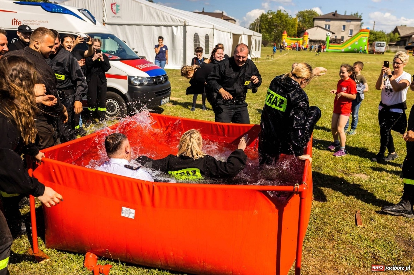 Zdjęcie w galerii na portalu naszraciborz.pl: Zawody OSP gminy Nędza. Górki Śląskie z najważniejszym trofeum wiadomości z regionu
