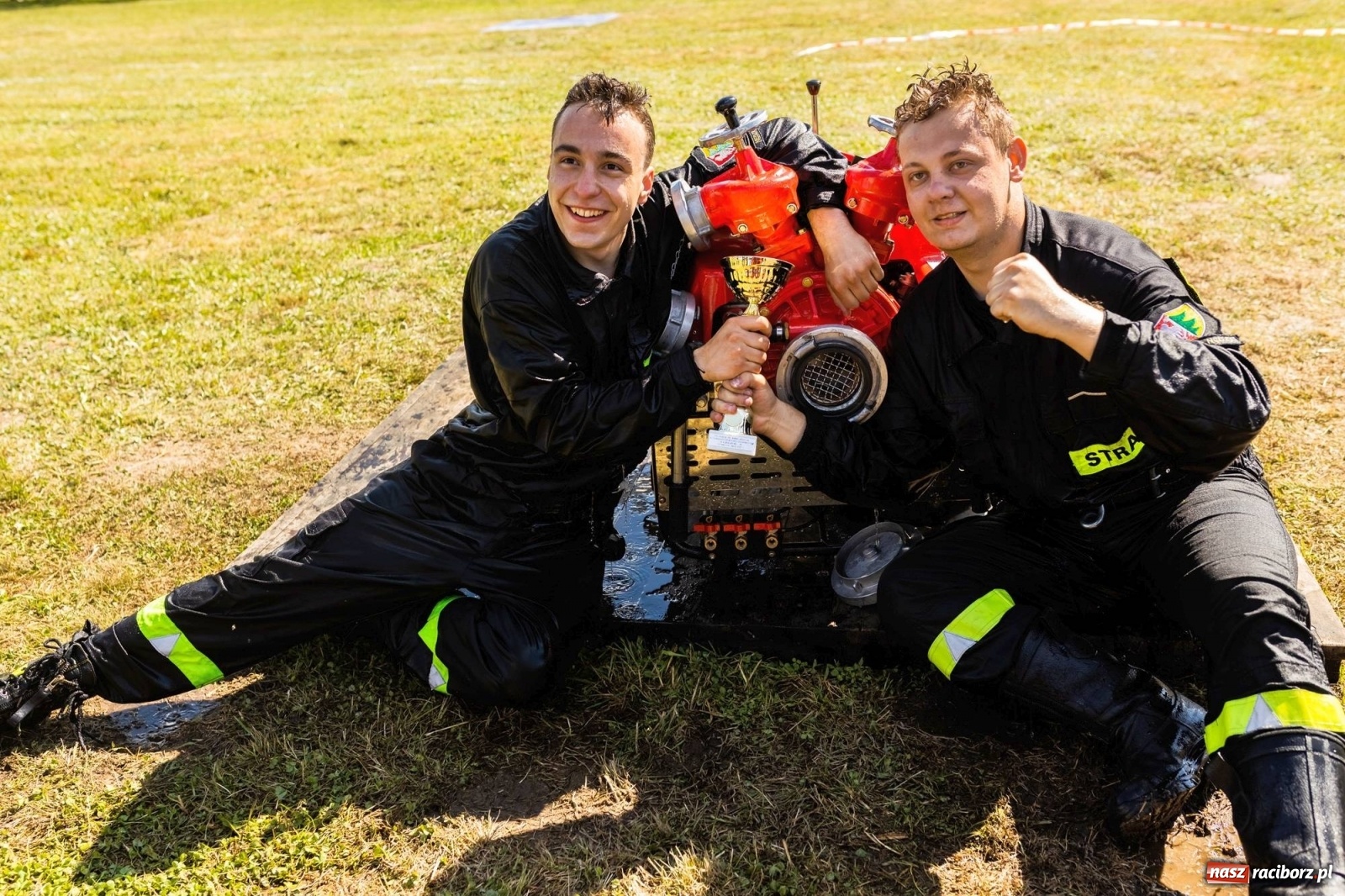 Zdjęcie w galerii na portalu naszraciborz.pl: Zawody OSP gminy Nędza. Górki Śląskie z najważniejszym trofeum wiadomości z regionu