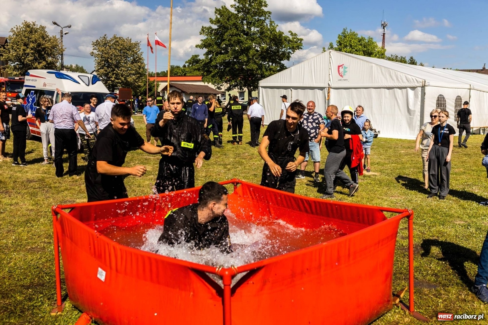 Zdjęcie w galerii na portalu naszraciborz.pl: Zawody OSP gminy Nędza. Górki Śląskie z najważniejszym trofeum wiadomości z regionu