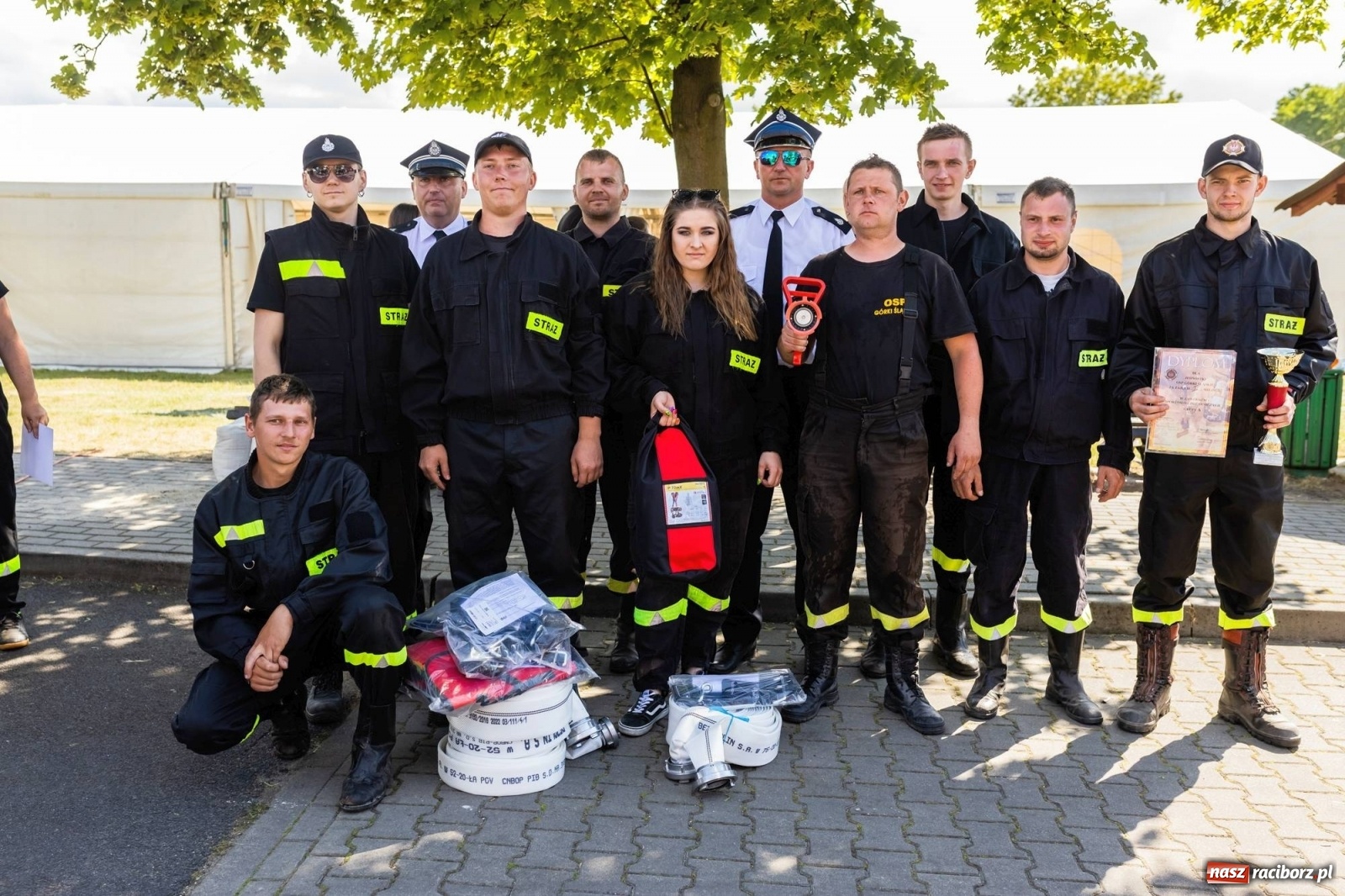 Zdjęcie w galerii na portalu naszraciborz.pl: Zawody OSP gminy Nędza. Górki Śląskie z najważniejszym trofeum wiadomości z regionu