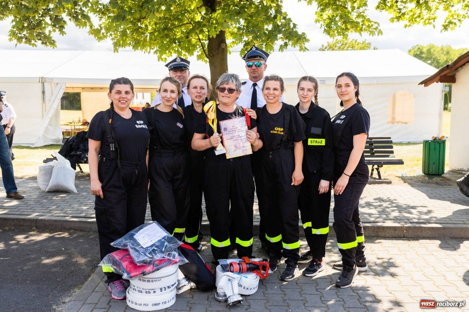 Zdjęcie w galerii na portalu naszraciborz.pl: Zawody OSP gminy Nędza. Górki Śląskie z najważniejszym trofeum wiadomości z regionu