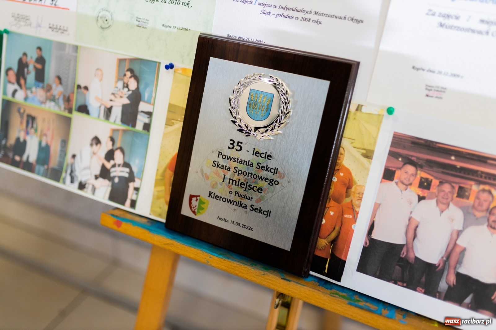 Zdjęcie w galerii na portalu naszraciborz.pl: 35-lecie sekcji skata w Górkach Śląskich wiadomości z regionu
