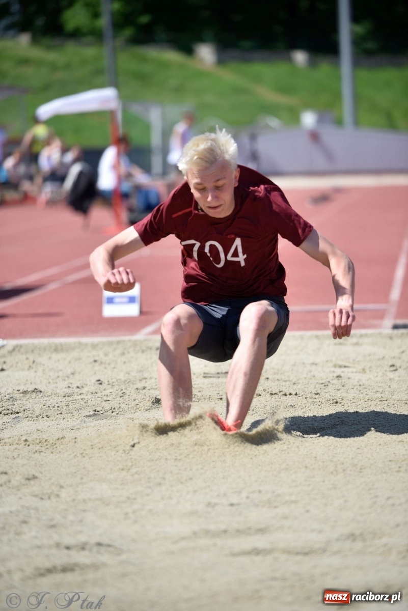 Zdjęcie w galerii na portalu naszraciborz.pl: Królowa sportu zagościła w Raciborzu. Polsko-czeska rywalizacja przy Zamkowej wiadomości z regionu