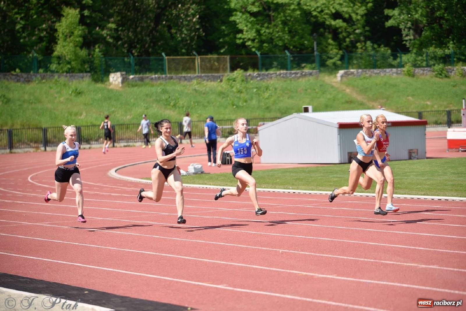 Zdjęcie w galerii na portalu naszraciborz.pl: Królowa sportu zagościła w Raciborzu. Polsko-czeska rywalizacja przy Zamkowej wiadomości z regionu