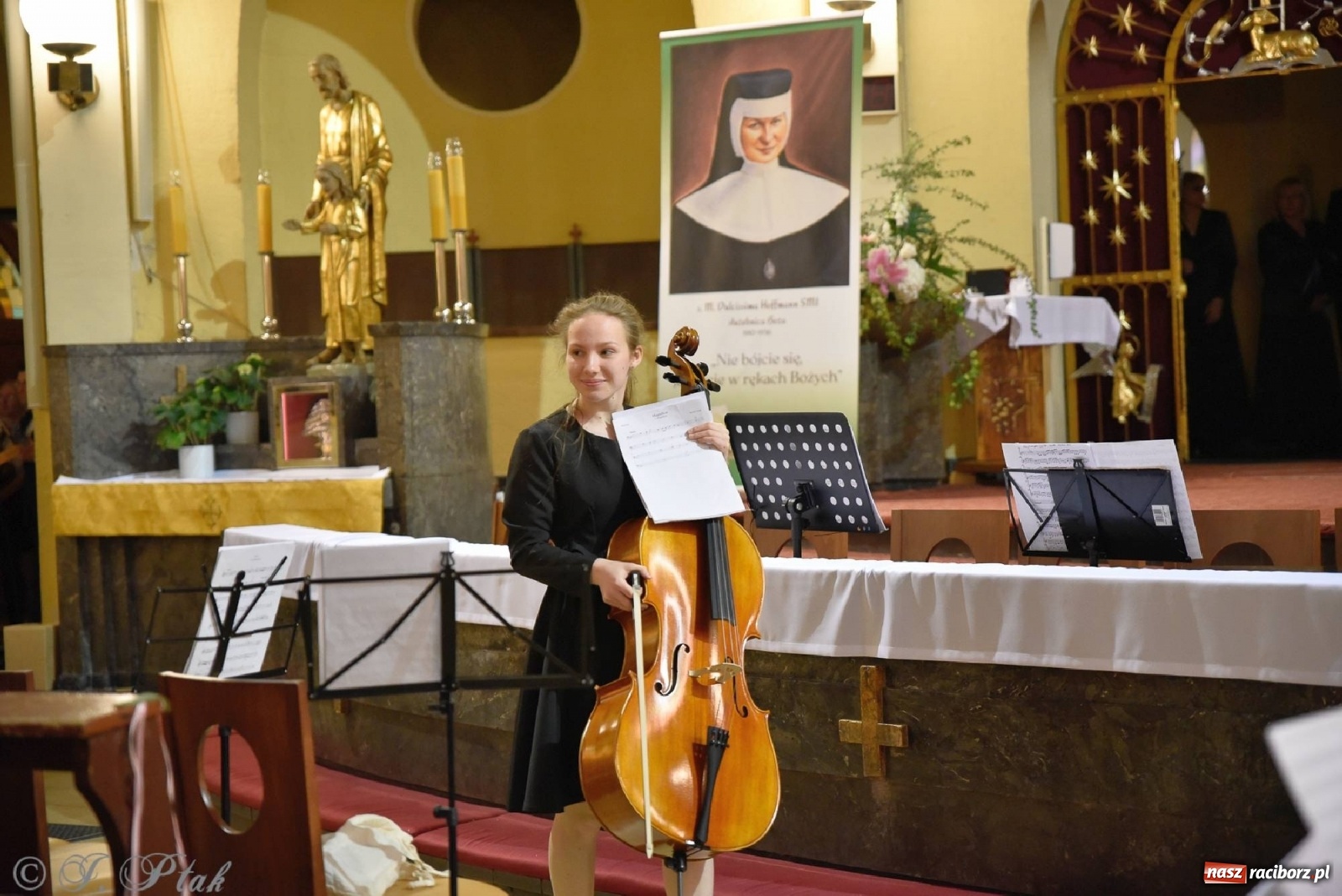 Zdjęcie w galerii na portalu naszraciborz.pl: Muzycy z Raciborza-Brzezia i Gliwic koncertowali w kościele NSPJ wiadomości z regionu