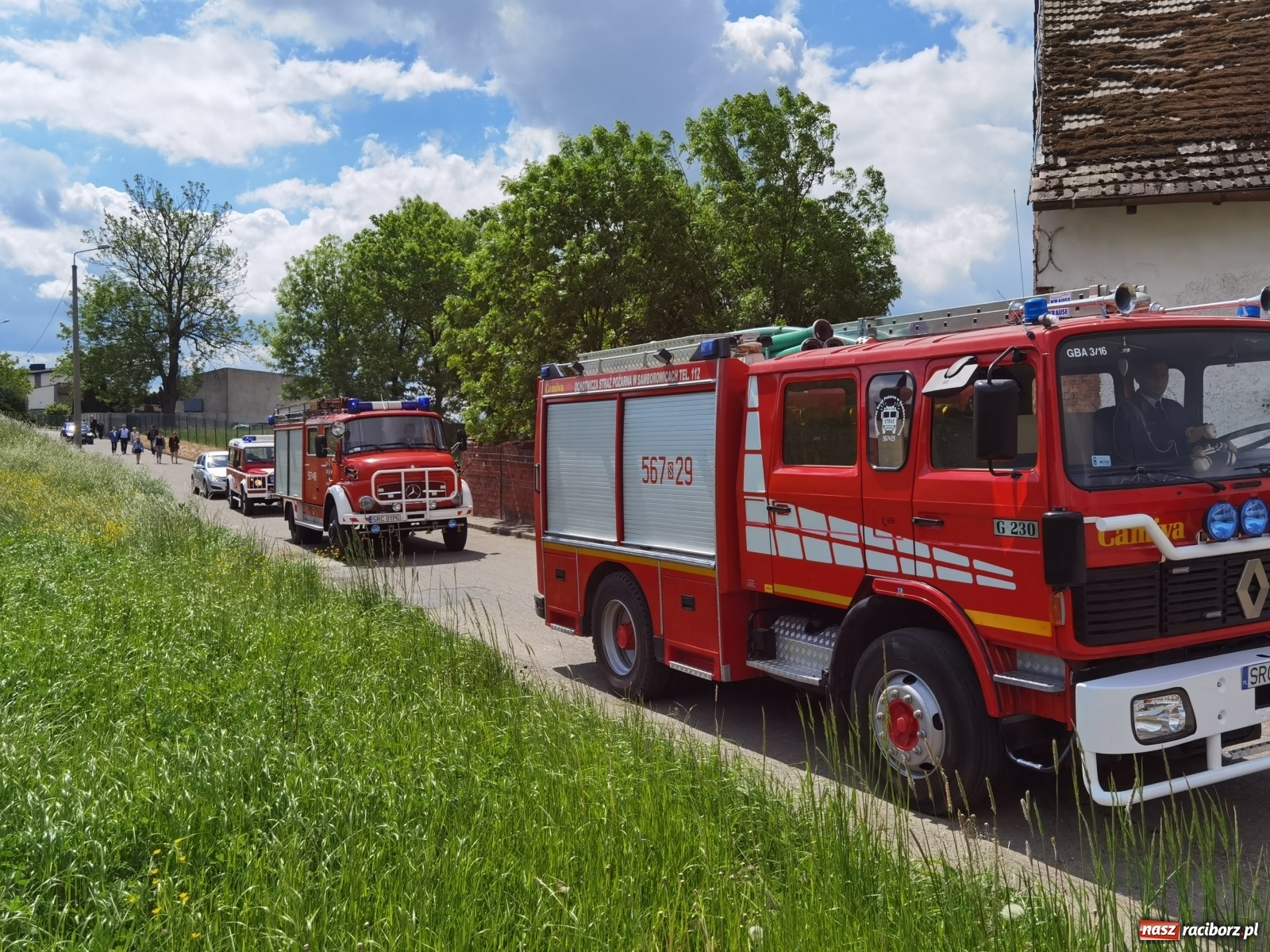 Zdjęcie w galerii na portalu naszraciborz.pl: Strażackie święto w Pietraszynie. 110-lat miejscowej OSP [FOTO i WIDEO] wiadomości z regionu