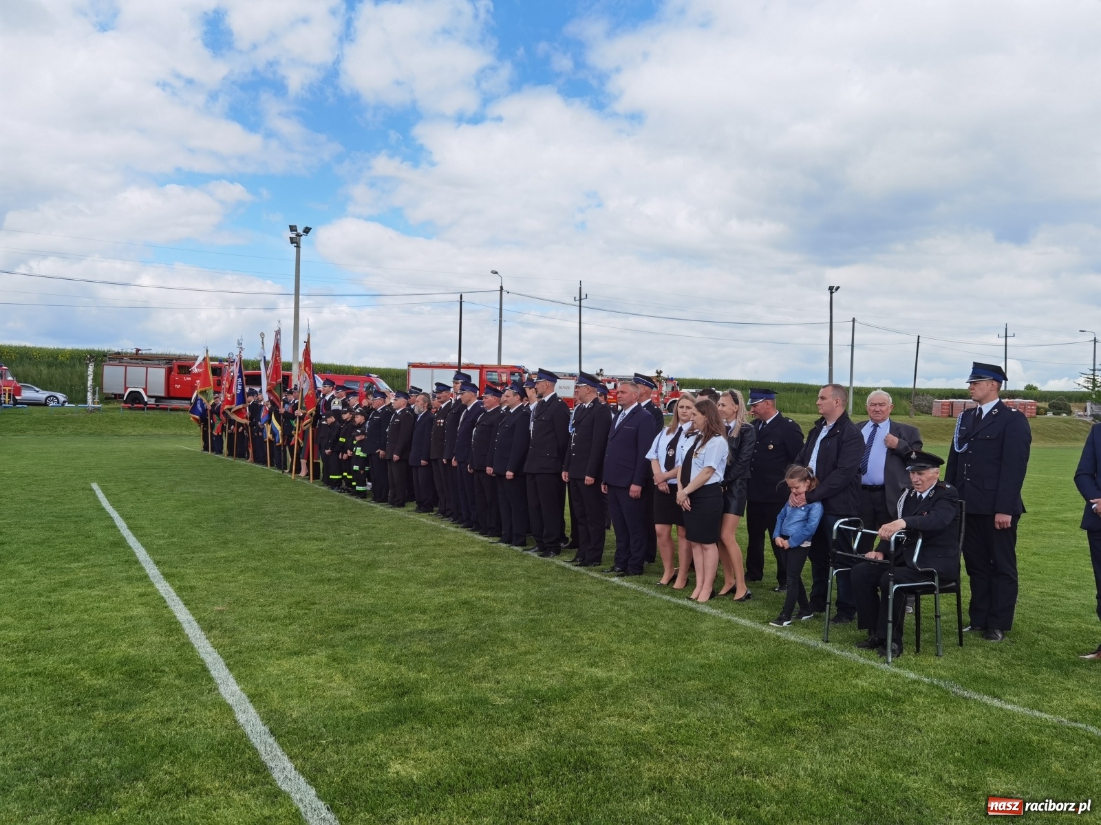 Zdjęcie w galerii na portalu naszraciborz.pl: Strażackie święto w Pietraszynie. 110-lat miejscowej OSP [FOTO i WIDEO] wiadomości z regionu
