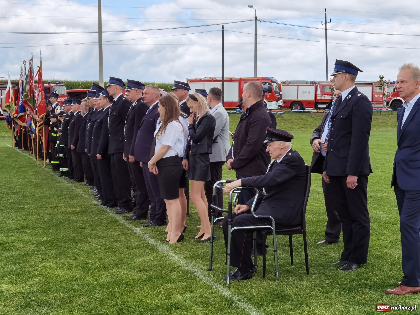 Zdjęcie w galerii na portalu naszraciborz.pl: Strażackie święto w Pietraszynie. 110-lat miejscowej OSP [FOTO i WIDEO] wiadomości z regionu