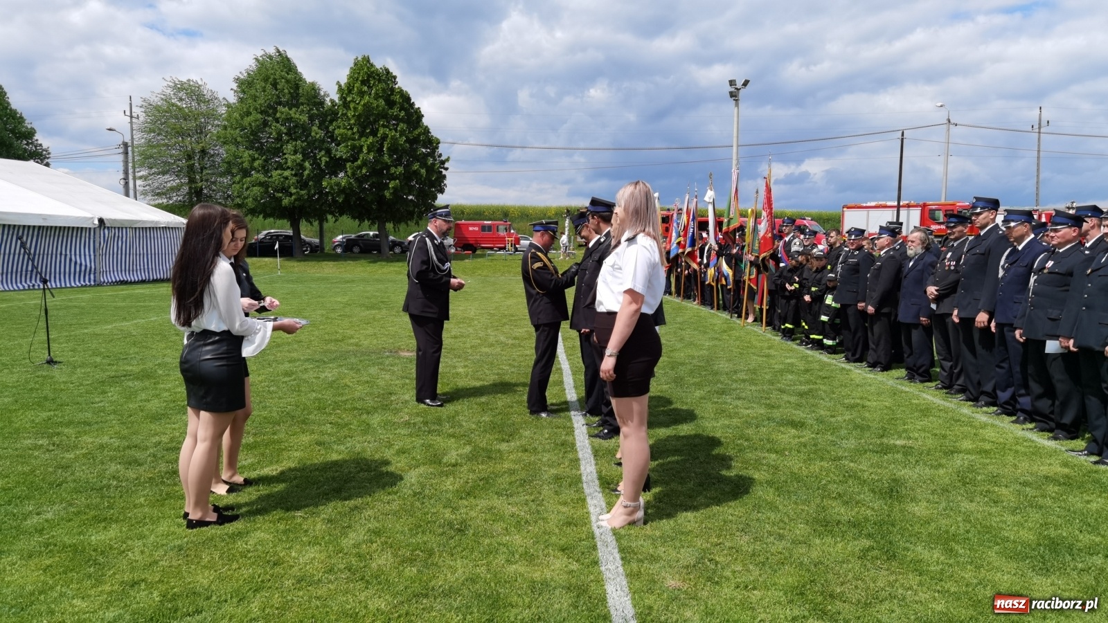 Zdjęcie w galerii na portalu naszraciborz.pl: Strażackie święto w Pietraszynie. 110-lat miejscowej OSP [FOTO i WIDEO] wiadomości z regionu