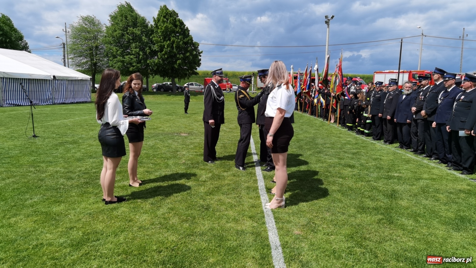 Zdjęcie w galerii na portalu naszraciborz.pl: Strażackie święto w Pietraszynie. 110-lat miejscowej OSP [FOTO i WIDEO] wiadomości z regionu
